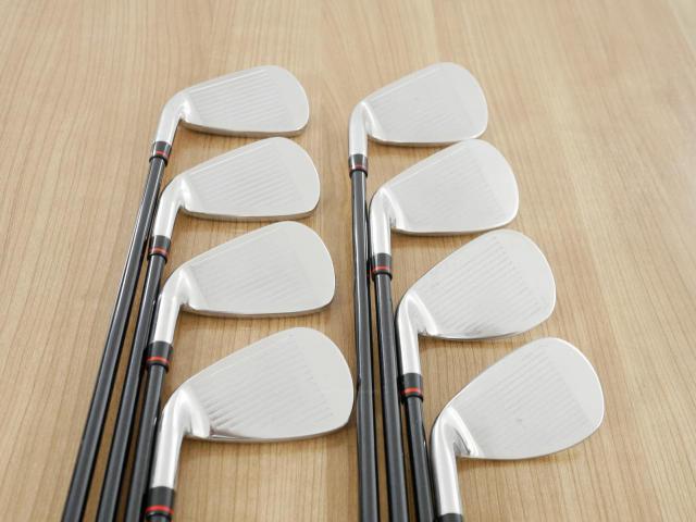 Iron set : Maruman : ชุดเหล็ก Maruman Red-V II (ใบใหญ่ ตีง่าย ไกล) มีเหล็ก 5-Pw,Aw,Sw (8 ชิ้น) ก้านกราไฟต์ Flex R