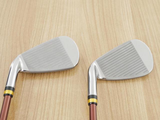 Iron set : Maruman : ชุดเหล็ก Maruman Majesty Prestigio X (รุ่นท๊อปสุด ปี 2020 หน้าเด้ง ตีไกลมาก ของใหม่ 1.2 แสนบาท) มีเหล็ก 6-10,Pw (6 ชิ้น เทียบเท่า 5-Pw) ก้านกราไฟต์ Flex R2