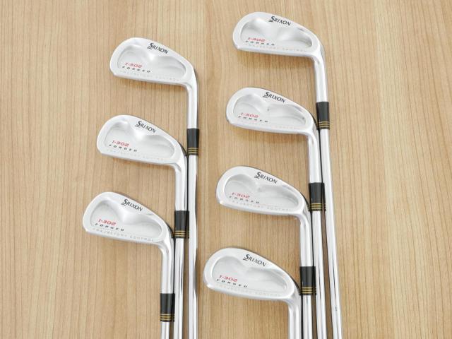 Iron set : Other Brand : ชุดเหล็ก Srixon I-302 Forged มีเหล็ก 4-Pw (7 ชิ้น) ก้านเหล็ก NS Pro 1150 Tour Flex S