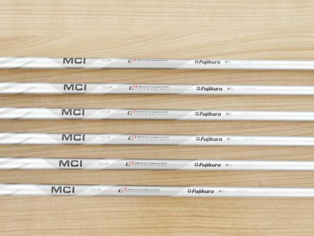 Iron set : Epon : ชุดเหล็ก EPON AF-706 Forged (ออกปี 2021 ใบใหญ่ ตีง่าย ไกล) มีเหล็ก 6-Pw,Tw (6 ชิ้น) ก้านกราไฟต์ Fujikura MCI 70 Flex R