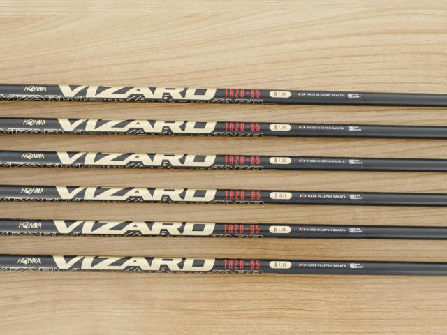 Iron set : Honma : ชุดเหล็ก Honma Tour World TR20P (ออกปี 2020) มีเหล็ก 6-11 (6 ชิ้น) ก้านกราไฟต์ Honma Vizard TR20-65 Flex R