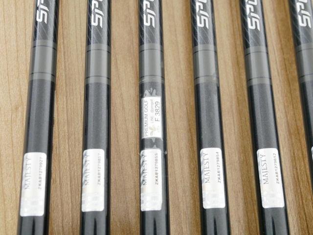 Iron set : Maruman : ชุดเหล็ก Maruman Majesty Conquest (รุ่นท๊อปสุด ออกปี 2022 ของใหม่ 6 หมื่นบาท) มีเหล็ก 6-Pw,Pa (6 ชิ้น) ก้านกราไฟต์ Flex SR