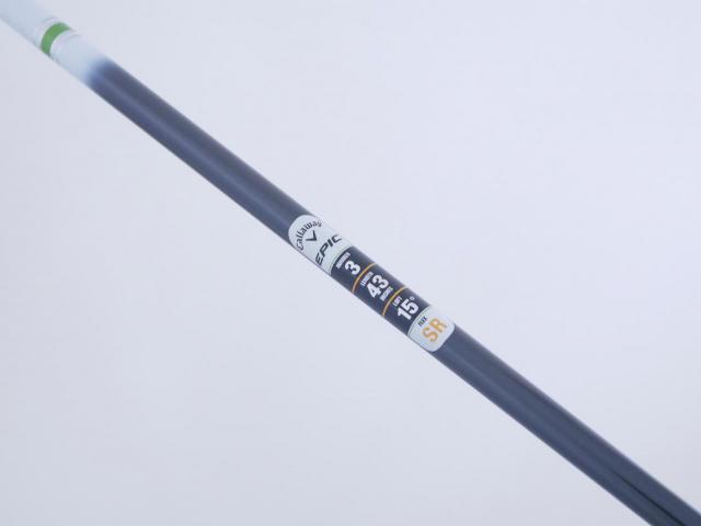 Fairway Wood : callaway : หัวไม้ 3 Callaway EPIC Speed (รุ่นปี 2021) Loft 15 ก้าน Mitsubishi Diamana 50 Flex SR