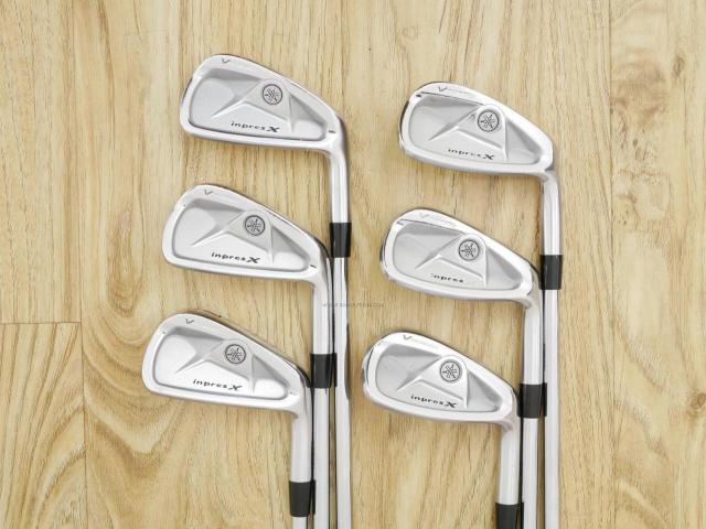Iron set : Yamaha : ชุดเหล็ก Yamaha Inpres X (V Forged) มีเหล็ก 5-Pw (6 ชิ้น) ก้านเหล็ก NS Pro 950 Flex R