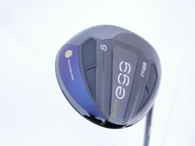 Fairway Wood : PRGR : หัวไม้ 5 PRGR Super Egg (รุ่นปี 2021 หน้าเด้งเกินกฏ COR 0.84 หายากมาก) Loft 17 ก้าน M-37 Flex R
