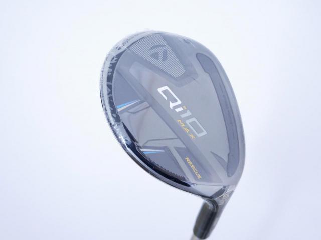 Lady club : All : **ของใหม่ ยังไม่แกะพลาสติก** ไม้กระเทย Taylormade Qi10 MAX Rescue (ออกปี 2024) Loft 27 ก้าน Mitsubishi ELDIO TM40 Flex A (Lady)