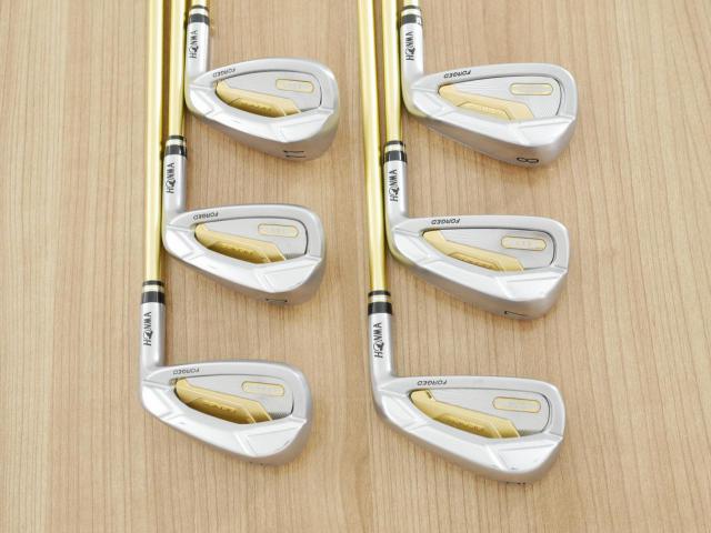 Iron set : Honma : **ก้าน 3 ดาว** ชุดเหล็ก Honma Beres 2020 Forged (ออกปี 2020) มีเหล็ก 6-11 (6 ชิ้น เทียบเท่า 5-Pw) ก้าน ARMRQ (47) Flex SR (3 ดาว)