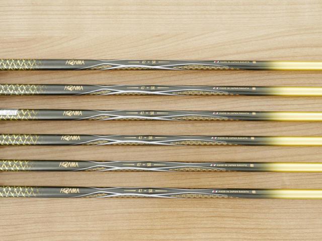 Iron set : Honma : **ก้าน 3 ดาว** ชุดเหล็ก Honma Beres 2020 Forged (ออกปี 2020) มีเหล็ก 6-11 (6 ชิ้น เทียบเท่า 5-Pw) ก้าน ARMRQ (47) Flex SR (3 ดาว)