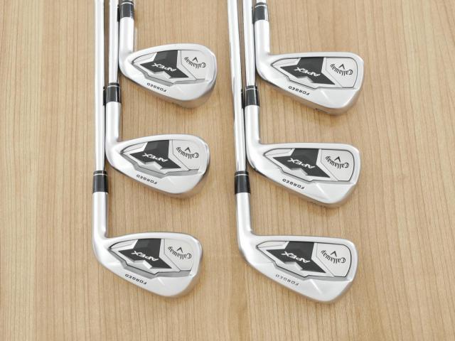 Iron set : Callaway : ชุดเหล็ก Callaway APEX Forged (ปี 2020) มีเหล็ก 5-Pw (6 ชิ้น) ก้านเหล็ก NS Pro MODUS 105 Flex S