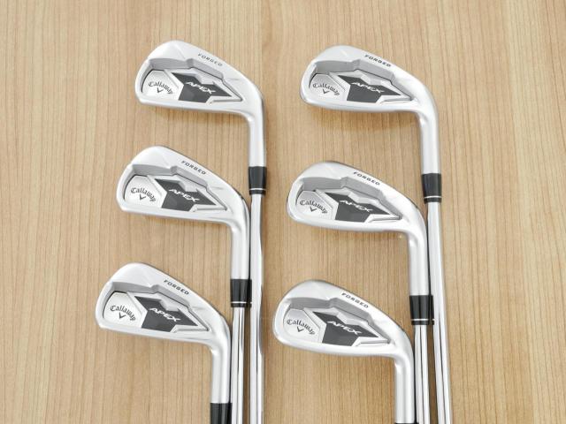 Iron set : Callaway : ชุดเหล็ก Callaway APEX Forged (ปี 2020) มีเหล็ก 5-Pw (6 ชิ้น) ก้านเหล็ก NS Pro MODUS 105 Flex S