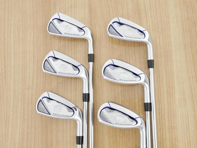 Iron set : Yamaha : ชุดเหล็ก Yamaha Inpres DriveStar (ออกปี 2023 ตีไกลที่สุด ไกลกว่าเหล็กทั่วไป 2 เบอร์ หน้าเด้งมากๆ) มีเหล็ก 7-Pw,Aw,As (6 ชิ้น) ก้านเหล็ก Dynamic Gold 95 S200