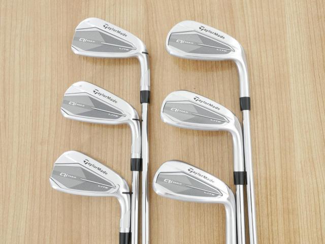 Iron set : Taylormade : ชุดเหล็ก Taylormade Qi MAX Lite (ออกปี 2024 Japan Spec.) มีเหล็ก 6-Pw,Aw (6 ชิ้น) ก้านเหล็ก NS Pro 790 Flex S