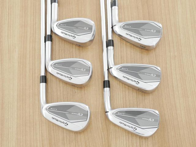 Iron set : Taylormade : ชุดเหล็ก Taylormade Qi MAX Lite (ออกปี 2024 Japan Spec.) มีเหล็ก 6-Pw,Aw (6 ชิ้น) ก้านเหล็ก NS Pro 790 Flex S