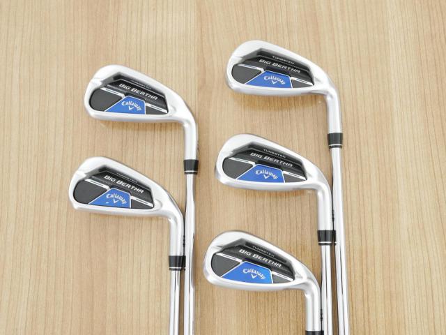 Iron set : Callaway : ชุดเหล็ก Callaway Big Bertha B21 (ออกปี 2021 ตีง่ายที่สุดของ Callaway) มีเหล็ก 6-Pw (5 ชิ้น) ก้านเหล็ก NS Pro 950 NEO Flex S