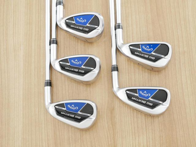 Iron set : Callaway : ชุดเหล็ก Callaway Big Bertha B21 (ออกปี 2021 ตีง่ายที่สุดของ Callaway) มีเหล็ก 6-Pw (5 ชิ้น) ก้านเหล็ก NS Pro 950 NEO Flex S