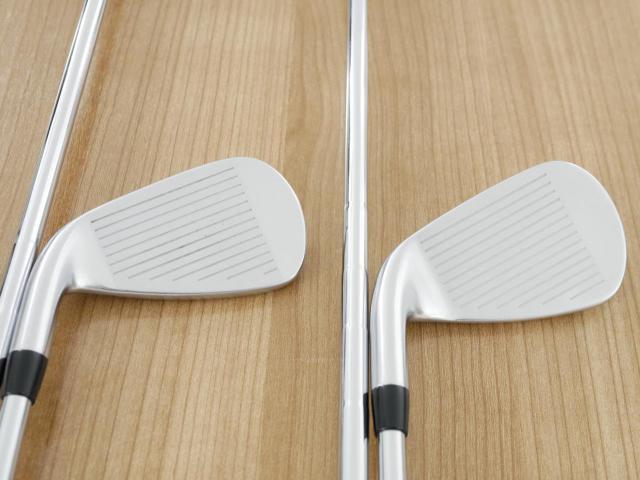 Iron set : Titleist : ชุดเหล็ก Titleist VG3 Type D Forged (รุ่นปี 2019 Japan Spec. ตีง่ายและไกลที่สุดของ Titleist) มีเหล็ก 6-Pw,Aw (6 ชิ้น) ก้านเหล็ก NS Pro Zelos 8 Flex S