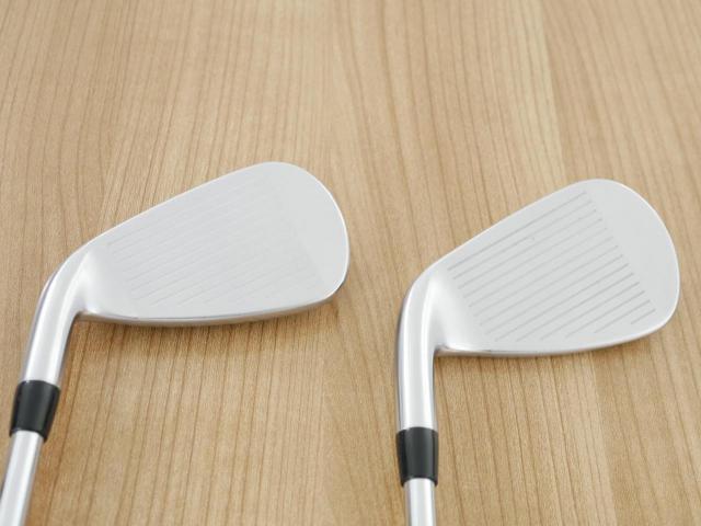 Iron set : Titleist : ชุดเหล็ก Titleist VG3 Type D Forged (รุ่นปี 2019 Japan Spec. ตีง่ายและไกลที่สุดของ Titleist) มีเหล็ก 6-Pw,Aw (6 ชิ้น) ก้านเหล็ก NS Pro Zelos 8 Flex S