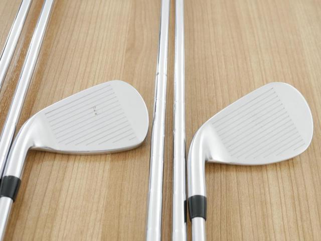 Iron set : Titleist : ชุดเหล็ก Titleist VG3 Type D Forged (รุ่นปี 2019 Japan Spec. ตีง่ายและไกลที่สุดของ Titleist) มีเหล็ก 6-Pw,Aw (6 ชิ้น) ก้านเหล็ก NS Pro Zelos 8 Flex S