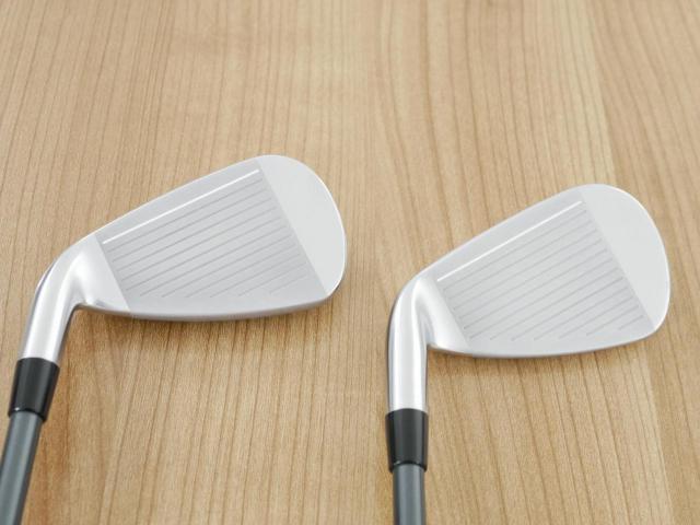 Iron set : Yamaha : ชุดเหล็ก Yamaha Inpres DriveStar Type D (รุ่นล่าสุด ออกปี 2024 ตีไกลที่สุด ไกลกว่าเหล็กทั่วไป 2 เบอร์ หน้าเด้งมากๆ) มีเหล็ก 7-Pw,Aw,As,Sw (7 ชิ้น) ก้านกราไฟต์ Fujikura Speeder NX M-425i Flex R