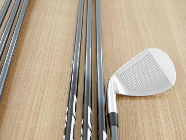 Iron set : Yamaha : ชุดเหล็ก Yamaha Inpres DriveStar Type D (รุ่นล่าสุด ออกปี 2024 ตีไกลที่สุด ไกลกว่าเหล็กทั่วไป 2 เบอร์ หน้าเด้งมากๆ) มีเหล็ก 7-Pw,Aw,As,Sw (7 ชิ้น) ก้านกราไฟต์ Fujikura Speeder NX M-425i Flex R