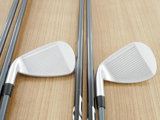 Iron set : Yamaha : ชุดเหล็ก Yamaha Inpres DriveStar Type D (รุ่นล่าสุด ออกปี 2024 ตีไกลที่สุด ไกลกว่าเหล็กทั่วไป 2 เบอร์ หน้าเด้งมากๆ) มีเหล็ก 7-Pw,Aw,As,Sw (7 ชิ้น) ก้านกราไฟต์ Fujikura Speeder NX M-425i Flex R