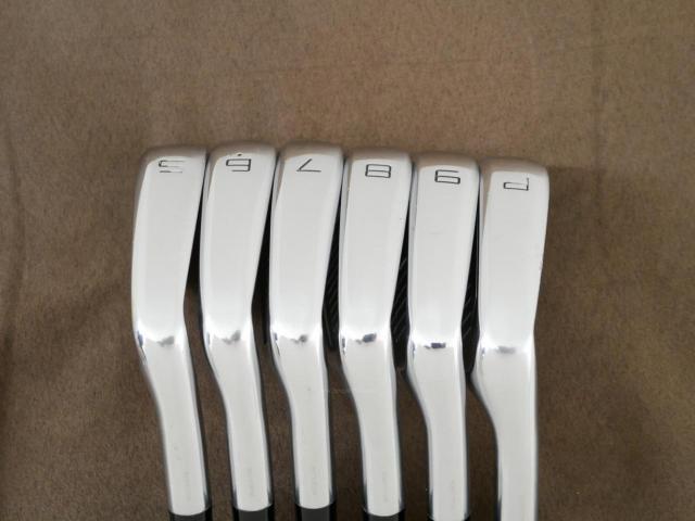 Iron set : Taylormade : ชุดเหล็ก Taylormade P760 Forged (ปี 2018 นุ่ม แน่น) มีเหล็ก 5-Pw (6 ชิ้น) ก้านเหล็ก Project X 5.0 Flex SR