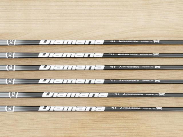 Iron set : PXG : ชุดเหล็ก PXG 0311XP GEN 5 Forged Milled (ออกปี 2022 ตีไกล สวย ฟิลดี) มีเหล็ก 6-Pw,Aw (6 ชิ้น) ก้านกราไฟต์ Mitsubishi Diamana i70 Flex S