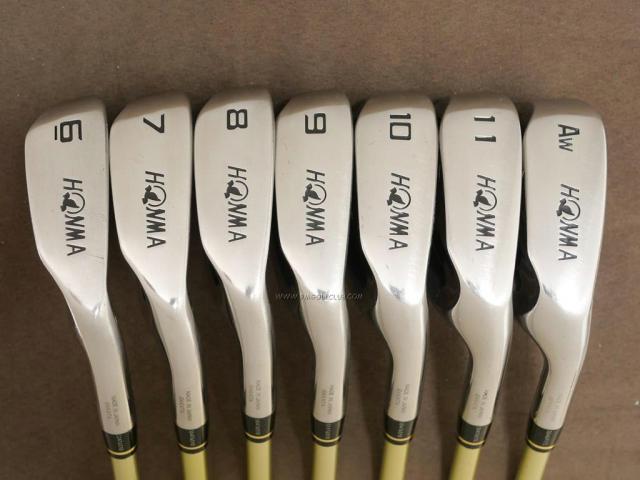 Iron set : Honma : ชุดเหล็ก Honma AMAZING Spec II (หน้าเด้ง โกงองศา ไกลมากๆ) มีเหล็ก 6-11,Aw (7 ชิ้น ระยะเทียบเท่า 5-Pw,Aw) ก้าน ARMRQ 6 (45) Flex R (2 ดาว)