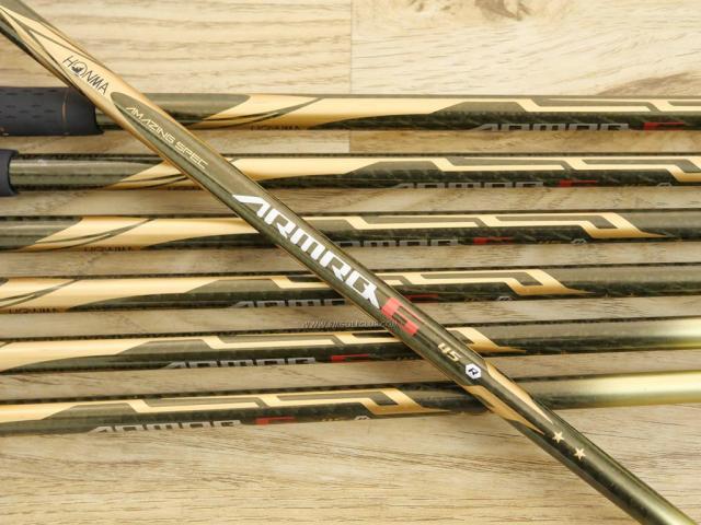 Iron set : Honma : ชุดเหล็ก Honma AMAZING Spec II (หน้าเด้ง โกงองศา ไกลมากๆ) มีเหล็ก 6-11,Aw (7 ชิ้น ระยะเทียบเท่า 5-Pw,Aw) ก้าน ARMRQ 6 (45) Flex R (2 ดาว)