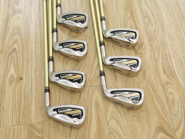 Iron set : Honma : ชุดเหล็ก Honma AMAZING Spec II (หน้าเด้ง โกงองศา ไกลมากๆ) มีเหล็ก 6-11,Aw (7 ชิ้น ระยะเทียบเท่า 5-Pw,Aw) ก้าน ARMRQ 6 (45) Flex R (2 ดาว)