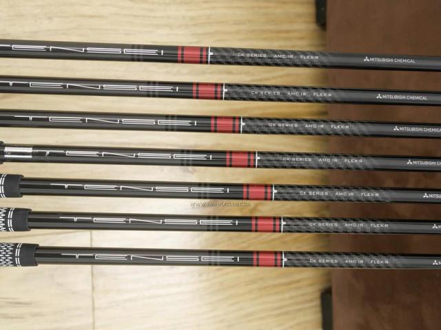 Iron set : Titleist : ชุดเหล็ก Titleist AP1 718 (ออกปี 2018) มีเหล็ก 5-Pw,48 (7 ชิ้น) ก้านกราไฟต์ Mitsubishi TENSEI CK Flex R