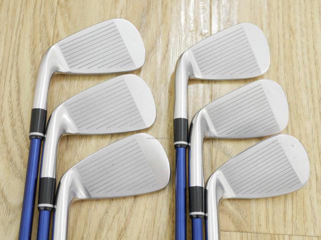 Iron set : PRGR : ชุดเหล็ก PRGR RS Maraging Face (ออกปี 2019 หน้าเด้ง) มีเหล็ก 5-Pw (6 ชิ้น) ก้านกราไฟต์ Mitsubishi Diamana Flex SR
