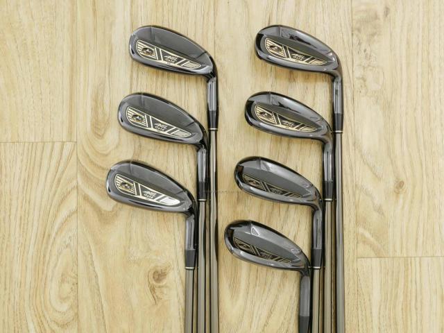 Iron set : Tsuruya : ชุดเหล็ก Tsuruya AXEL Gold Premium III (รุ่นปี 2019 ของใหม่ 6 หมื่นกว่าบาท หน้าเด้งสุดๆ ไกลสุดๆๆ) มีเหล็ก 7-Pw,Aw,As,Sw (7 ชิ้น) ก้านกราไฟต์ Flex R