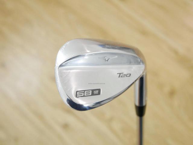 Wedge : Other : **ของใหม่ ยังไม่แกะพลาสติก** Wedge Mizuno T20 Forged Loft 58 ก้านเหล็ก NS Pro 950 NEO Wedge