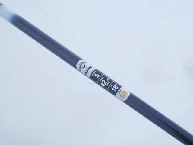 Fairway Wood : callaway : **ของใหม่ ยังไม่แกะพลาสติก** หัวไม้ 5 Callaway EPIC MAX (รุ่นปี 2021) Loft 18 ก้าน Mitsubishi Diamana 40 Flex SR