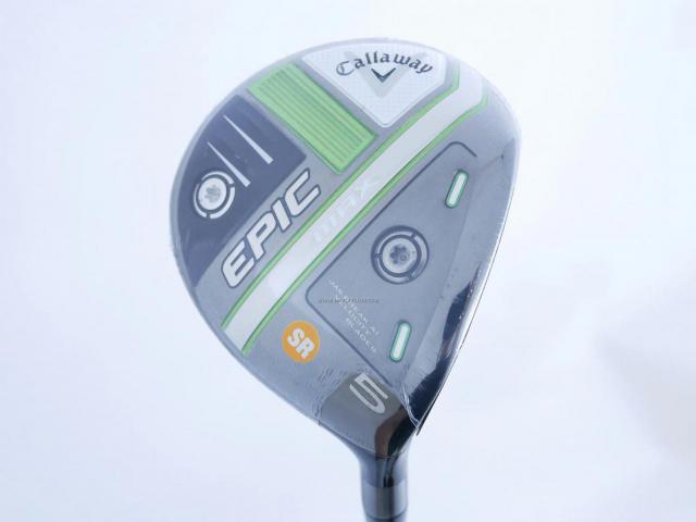 Fairway Wood : callaway : **ของใหม่ ยังไม่แกะพลาสติก** หัวไม้ 5 Callaway EPIC MAX (รุ่นปี 2021) Loft 18 ก้าน Mitsubishi Diamana 40 Flex SR
