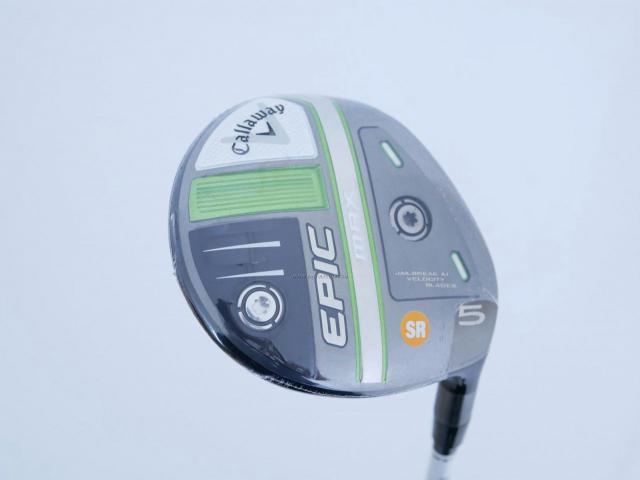 Fairway Wood : callaway : **ของใหม่ ยังไม่แกะพลาสติก** หัวไม้ 5 Callaway EPIC MAX (รุ่นปี 2021) Loft 18 ก้าน Mitsubishi Diamana 40 Flex SR