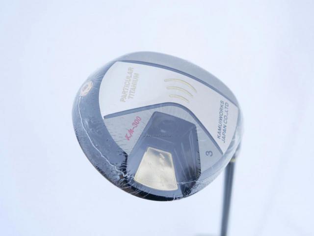Fairway Wood : Kamui : **ของใหม่ ยังไม่แกะพลาสติก** หัวไม้ 3 Kamuiworks KM-300 (หน้าเด้ง มีสปริงข้างใน หายากมาก) Loft 15 ก้าน Fujikura Double Kick Flex S