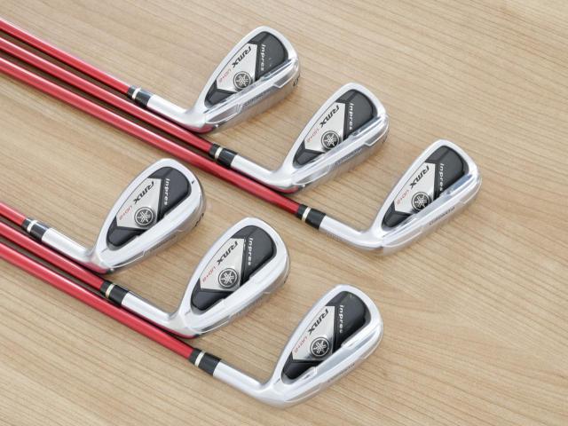 Iron set : Yamaha : ชุดเหล็ก Yamaha Inpres RMX UD+2 (ปี 2017 ตีไกลที่สุด ไกลกว่าเหล็กทั่วไป 2 เบอร์) มีเหล็ก 7-Pw,Aw,As (6 ชิ้น) ก้านกราไฟต์ Mitsubishi Bassara i50xct Flex R