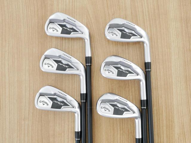 Iron set : Callaway : ชุดเหล็ก Callaway APEX Forged (ปี 2020) มีเหล็ก 5-Pw (6 ชิ้น) ก้านกราไฟต์ Fujikura Speeder Evolution Flex R