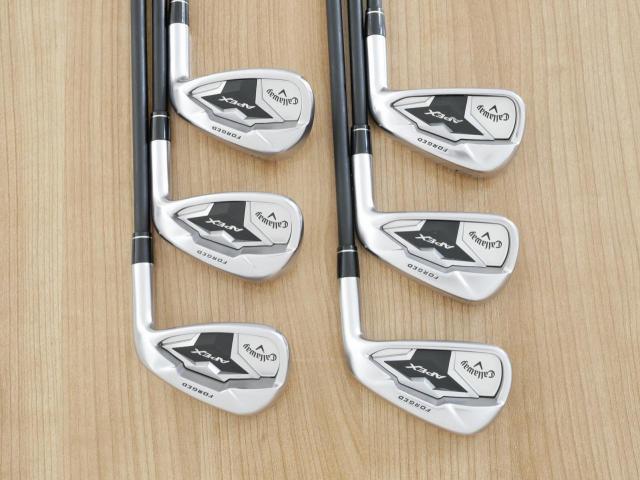 Iron set : Callaway : ชุดเหล็ก Callaway APEX Forged (ปี 2020) มีเหล็ก 5-Pw (6 ชิ้น) ก้านกราไฟต์ Fujikura Speeder Evolution Flex R