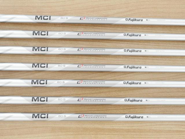 Iron set : Yamaha : ชุดเหล็ก Yamaha Inpres UD+2 (ปี 2018 ตีไกลที่สุด ไกลกว่าเหล็กทั่วไป 2 เบอร์) มีเหล็ก 5-Pw,Aw (7 ชิ้น) ก้านกราไฟต์ Fujikura MCI 60 Flex S
