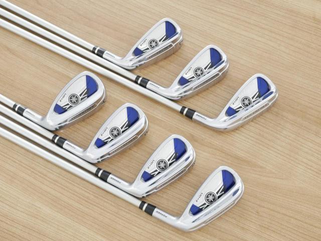 Iron set : Yamaha : ชุดเหล็ก Yamaha Inpres UD+2 (ปี 2018 ตีไกลที่สุด ไกลกว่าเหล็กทั่วไป 2 เบอร์) มีเหล็ก 5-Pw,Aw (7 ชิ้น) ก้านกราไฟต์ Fujikura MCI 60 Flex S
