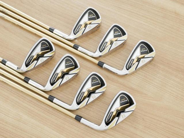 Iron set : Katana : ชุดเหล็ก Katana Sword Sniper 589 (หน้าเด้ง) มีเหล็ก 6-Pw,Aw,Sw (7 ชิ้น) ก้านกราไฟต์ Speeder 589 Flex SR