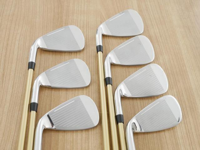 Iron set : Katana : ชุดเหล็ก Katana Sword Sniper 589 (หน้าเด้ง) มีเหล็ก 6-Pw,Aw,Sw (7 ชิ้น) ก้านกราไฟต์ Speeder 589 Flex SR