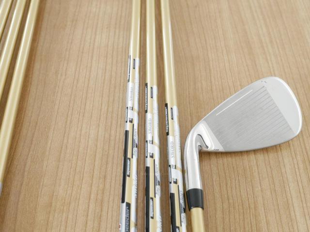 Iron set : Katana : ชุดเหล็ก Katana Sword Sniper 589 (หน้าเด้ง) มีเหล็ก 6-Pw,Aw,Sw (7 ชิ้น) ก้านกราไฟต์ Speeder 589 Flex SR