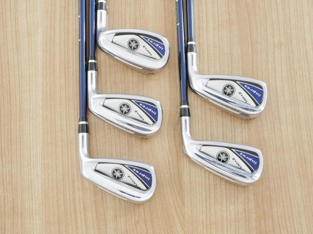 Iron set : Yamaha : ชุดเหล็ก Yamaha Inpres UD+2 (ออกปี 2019 ตีไกลที่สุด ไกลกว่าเหล็กทั่วไป 2 เบอร์ หน้าเด้ง COR 0.822) มีเหล็ก 7-Pw,Aw (5 ชิ้น) ก้านกราไฟต์ Flex SR