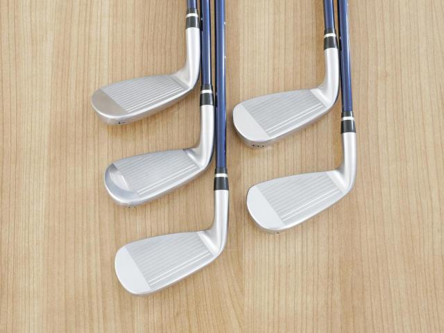 Iron set : Yamaha : ชุดเหล็ก Yamaha Inpres UD+2 (ออกปี 2019 ตีไกลที่สุด ไกลกว่าเหล็กทั่วไป 2 เบอร์ หน้าเด้ง COR 0.822) มีเหล็ก 7-Pw,Aw (5 ชิ้น) ก้านกราไฟต์ Flex SR