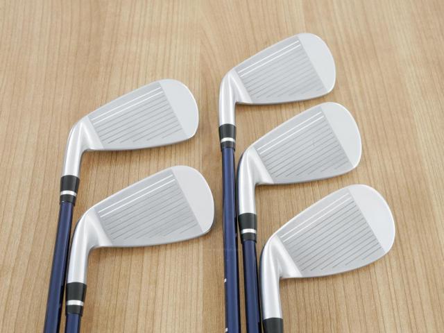 Iron set : Yamaha : ชุดเหล็ก Yamaha Inpres UD+2 (ออกปี 2019 ตีไกลที่สุด ไกลกว่าเหล็กทั่วไป 2 เบอร์ หน้าเด้ง COR 0.822) มีเหล็ก 7-Pw,Aw (5 ชิ้น) ก้านกราไฟต์ Flex SR