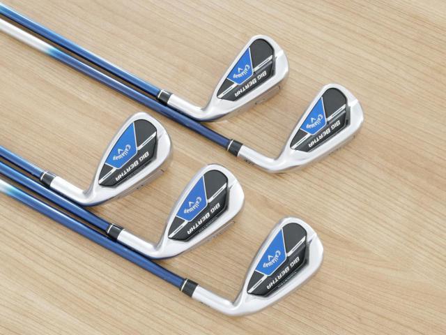 Iron set : Callaway : ชุดเหล็ก Callaway Big Bertha B21 (ออกปี 2021 ตีง่ายที่สุดของ Callaway) มีเหล็ก 6-Pw (5 ชิ้น) ก้านกราไฟต์  Speeder Evolution Flex R
